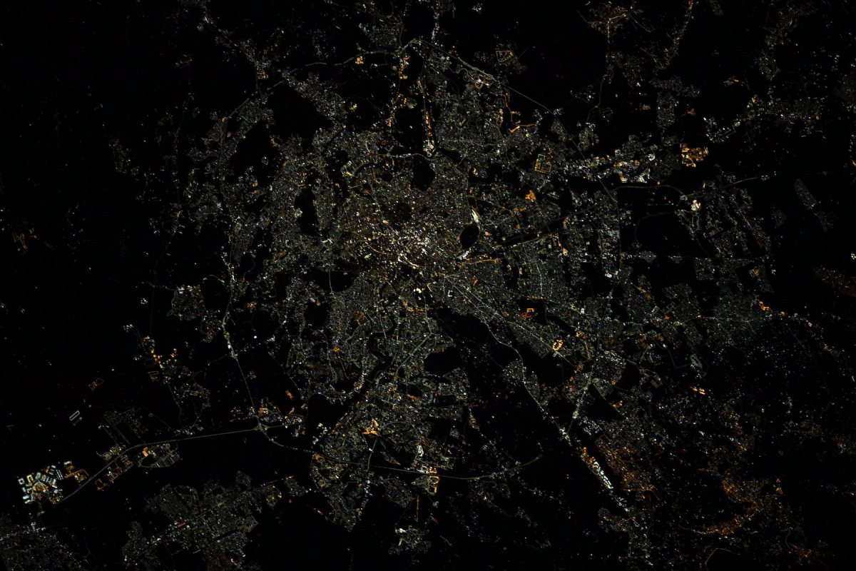 La ville aux sept collines, vue la nuit