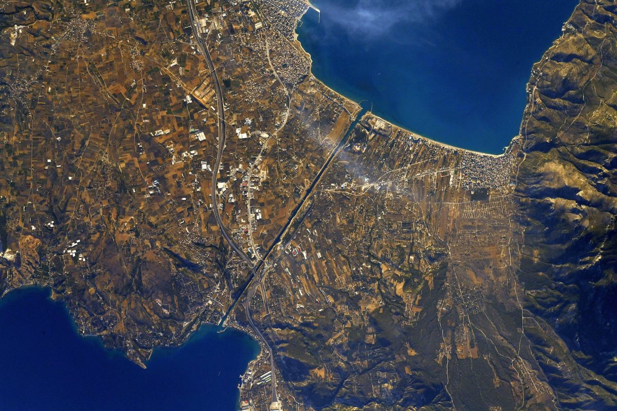 Le canal de Corinthe