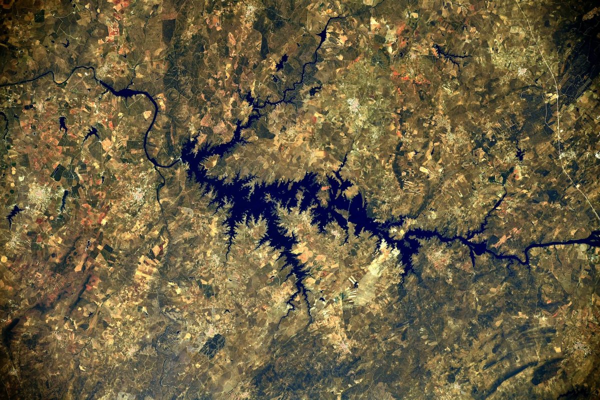 Sur le fleuve Guadiana